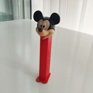 Vintage Mickey Mouse Pez Dispenser - Red
